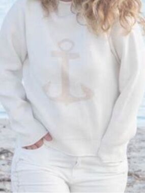 Roll Neck Anchor Sweater